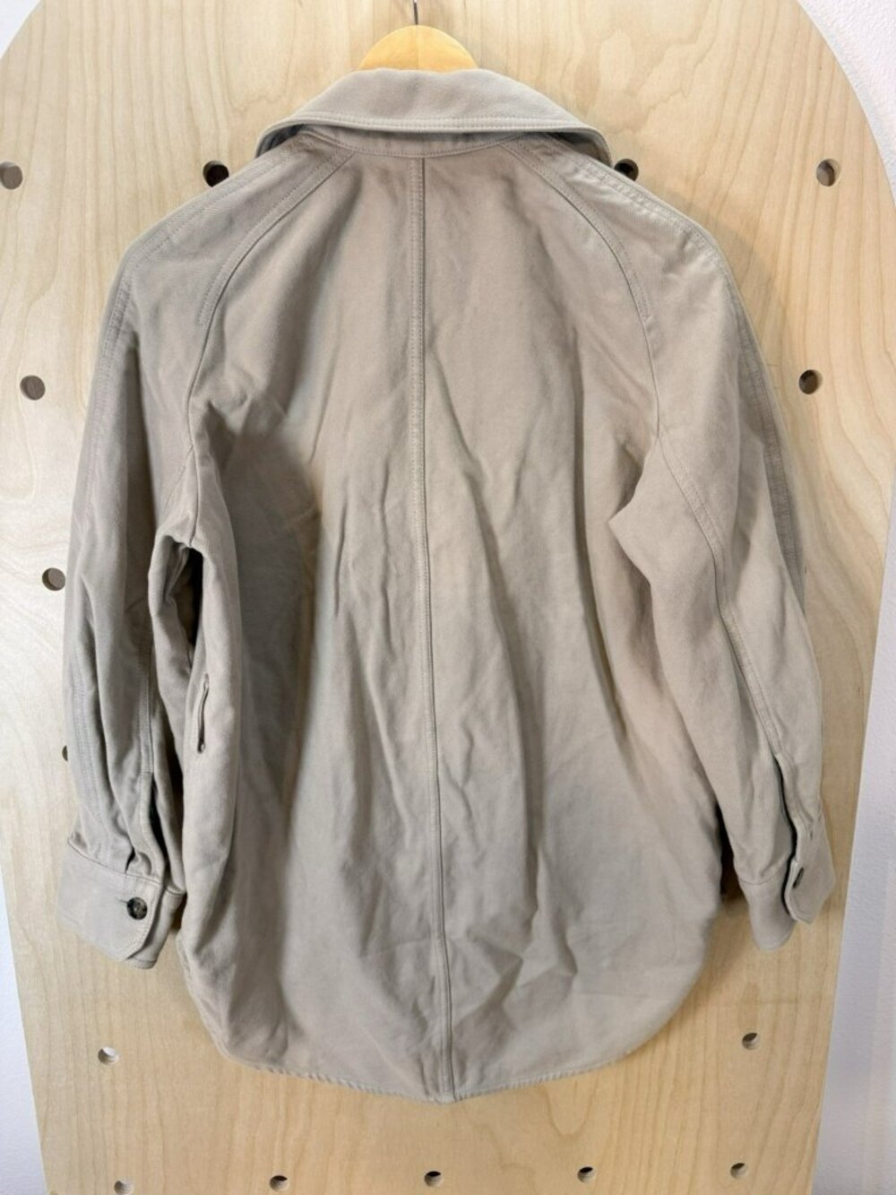 Aritzia The Group by Babaton Balboa Coat Button Down Shacket Dry Basil Green A - Picture 11 of 11